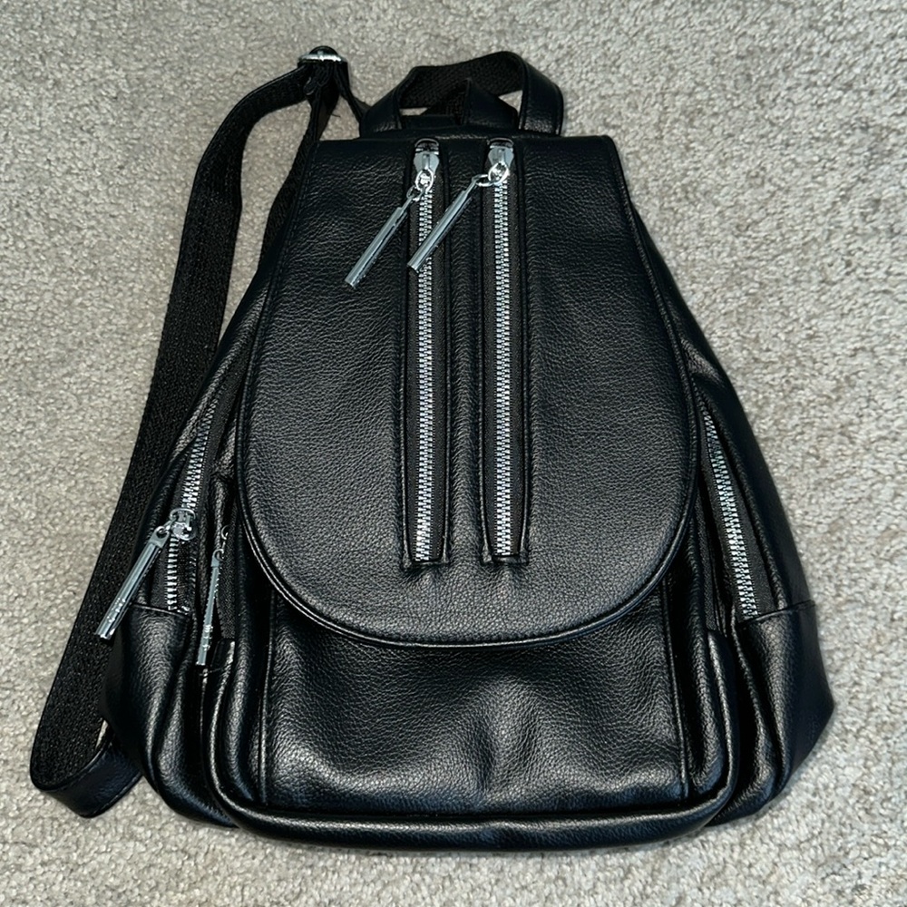 Black backpack